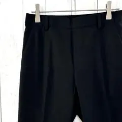 ユニクロ UNIQLO スマートアンクルパンツ スラックス 黒 ブラック S