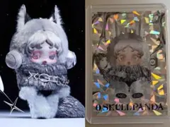SKULLPANDA × XG ぬいぐるみペンダント+カード　2点