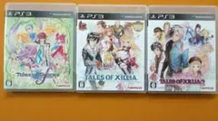 テイルズシリーズ PS3 3本まとめ売り　グレイセスf + エクシリア1&2