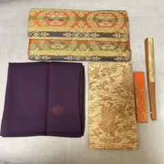 茶道具セット 懐紙入れ 古帛紗 袱紗 扇子 楊枝入れ