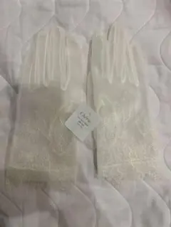 ウェディンググローブ　白　ショート