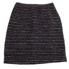 2298-ш/ BALLSEY タイトスカート チェック ツイード XS