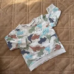 H&M 恐竜柄 トレーナー 80