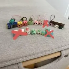 ほっぺちゃんストラップセット　中古品