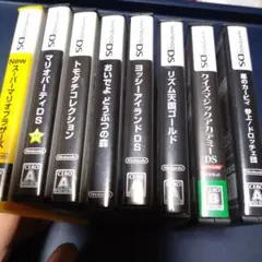 ニンテンドーDSソフト8本セット マリオ、ヨッシー、カービィなど