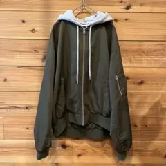 WEGO MA-1 カーキ　フリーサイズ