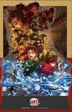 鬼滅の刃 第1弾キービジュアルクリアスタンド　入場者特典　映画特典