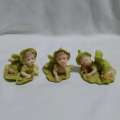 妖精の赤ちゃんフィギュア3体セット