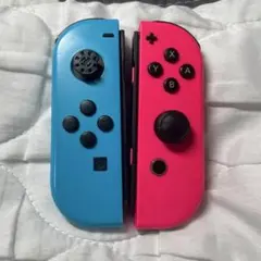 【ジャンク品】Switch joy-conジョイコン ピンク　ブルー