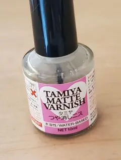 タミヤ　つや消しニス　10ml