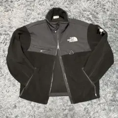 茶タグ THE NORTH FACE フリースジャケット ブラック 韓国 短丈