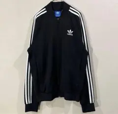 アディダス スポーツウェア トレフォイルロゴ刺繍 トラックジャケット
