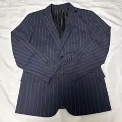 GUメンズジャケット ネイビー ストライプのサムネイル