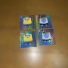 山陽新幹線500系 ドクターイエローシール ステッカー 新幹線シール　4枚