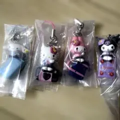 サンリオ 平成ギャルチャーム キティ マイメロディ シナモロール　クロミ