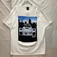 新品未使用 HUF ハフ ミッドナイト レディオ 半袖Tシャツ サイズXLのサムネイル