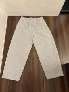 ユニクロC スウェットワイドパンツ　グレー　Lサイズ