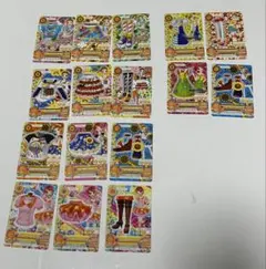 アイカツカード まとめ売り 16枚セット ポップ 有栖川おとめ 一ノ瀬かえで
