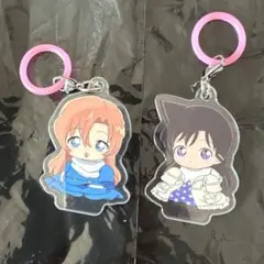 名探偵コナン　ふらっとめじるしアクセサリー　ちぢませ隊　蘭　千速