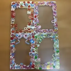 硬質カードケース デコ 4つセット
