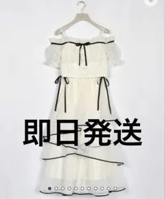 anmille オフショルトップス×ヘムレイヤードスカート セット - メルカリ