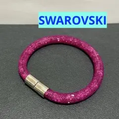 SWAROVSKI スターダスト ブレスレット ピンク スワロフスキー シングル
