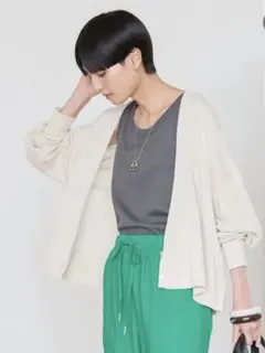 新品！AMERICAN HOLIC UVカットショートニットカーディガン