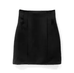 グレイル GRL ハイウエストミニスカート [gc147] 黒 M