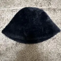 ファー　バケットハット　y2k ギャル