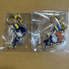 ハイキュー　アクリルキーホルダー　影山飛雄　日向翔陽2個セット