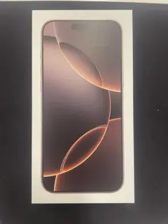 新品・未開封　iPhone 16 Pro Max 512GB デザートチタニウム