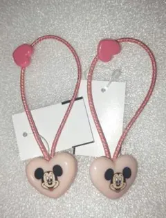 ディズニーリゾート品【ミッキーマウス ヘアゴム セット】子供 キッズ 新品