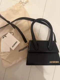 ジャックムス ル・チキート・モワヤン　黒 ジャックムス バッグ