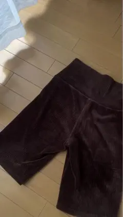 Ray BEAMS コーデュロイショートパンツ ダークブラウン