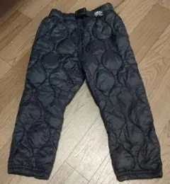 美品☆BREEZE キルトクライミングパンツ 110cm　ブラック　黒