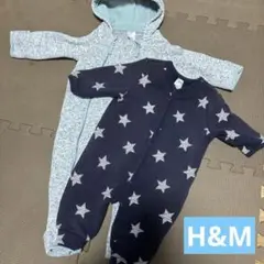 H&M 62センチ　ロンパース