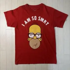The Simpsons Tシャツ Sサイズ 赤