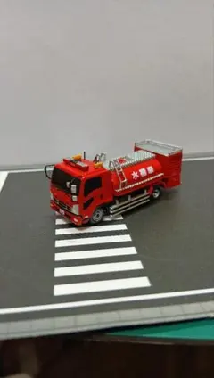 ☆激レア☆先端屈折式はしご付消防車スーパージャイロラダー（1/32