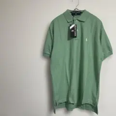 新品タグ付き　ポロ ラルフローレン ポロシャツ グリーン ワンポイント 刺繍
