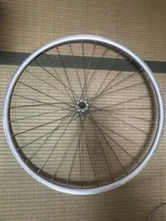 ★玉当たり調整済み 走行50キロ 極美 700cホイール シルバー 10s ☆玉当たり調整済み 走行50キロ 極美 700cホイール シルバー 10s