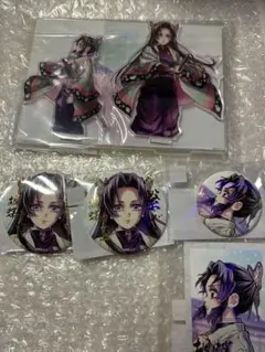 鬼滅の刃 繋ぐ Webショップくじ 胡蝶しのぶ 胡蝶カナエ アクリルスタンド