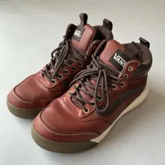 【お得】VANS ハイカットシューズ ブラウン