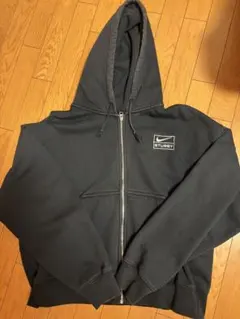 NIKE STUSSY フルジップパーカー ブラック Lサイズのサムネイル