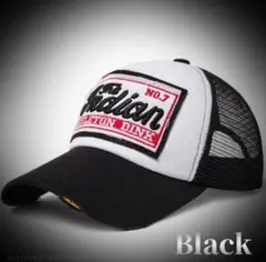 帽子 キャップ アメカジ ヴィンテージ ストリート y2k お洒落 ダメージ 黒