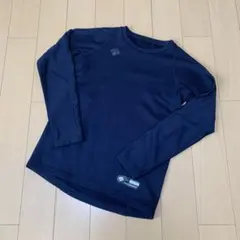 デサント　裏起毛　長袖アンダーシャツ　ネイビー　☆ 150㎝