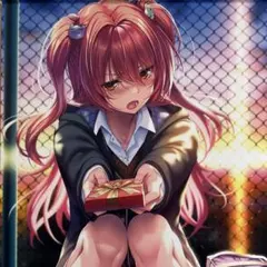 はにかみ、彼女は恋をする】水澄華実 バレンタイン B2タペストリー 