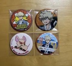 ヒロアカ アニマル グリッター缶バッジ 爆豪勝己 ボンズ バクドック