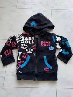 BABY DOLL ミッキー　パーカー