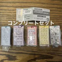 サンリオボンボンドロップシール5種コンプリートセット　ガチャガチャ