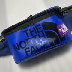 【希少廃盤品】ノースフェイスパープルレーベル ウエスト／ボディーバックブルー